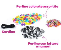 Set Crea I Tuoi Braccialetti Alphabet Bead It'S My Story