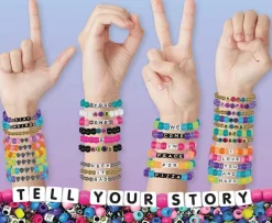 Set Crea I Tuoi Braccialetti Alphabet Bead It'S My Story