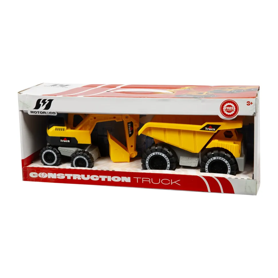 Set Escavatore E Rimorchio