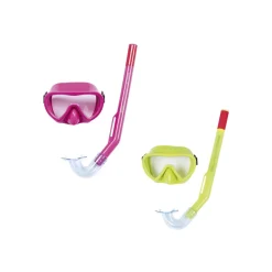 Set Maschera E Tubo Lil' Glider, 3-6 Anni, 2 Colori Assortiti, Protezione Uv, Lenti In Policarbonato