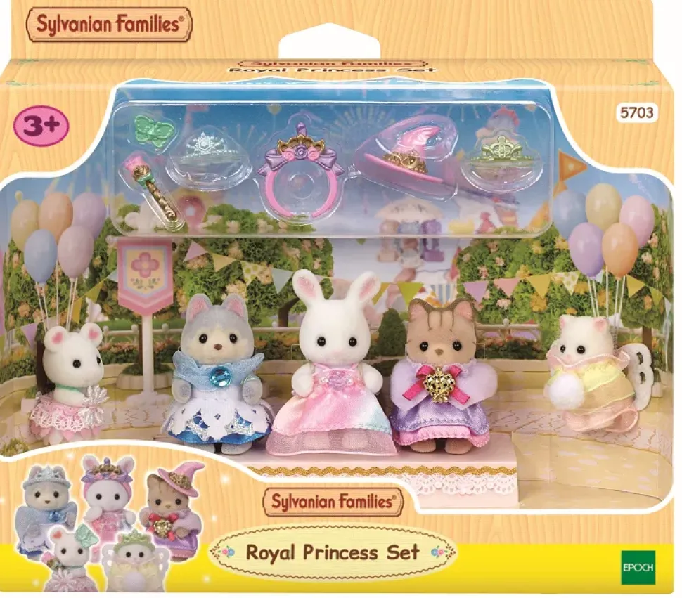 Set Principesse Personaggi E Playset Del Meraviglioso Mondo Sylvanian Families
