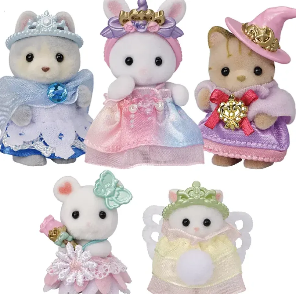 Set Principesse Personaggi E Playset Del Meraviglioso Mondo Sylvanian Families