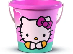 Set Spiaggia Hello Kitty Composto Da Secchiello, Setaccio, Annaffiatoio, Paletta Rastrello E Una Formina