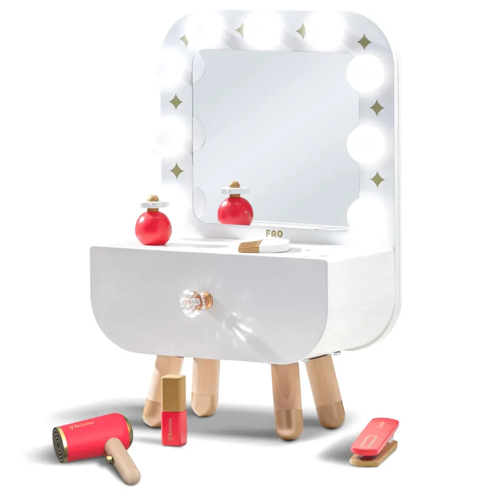 Set Trucco Vanity Make-Believe Magic Mirror