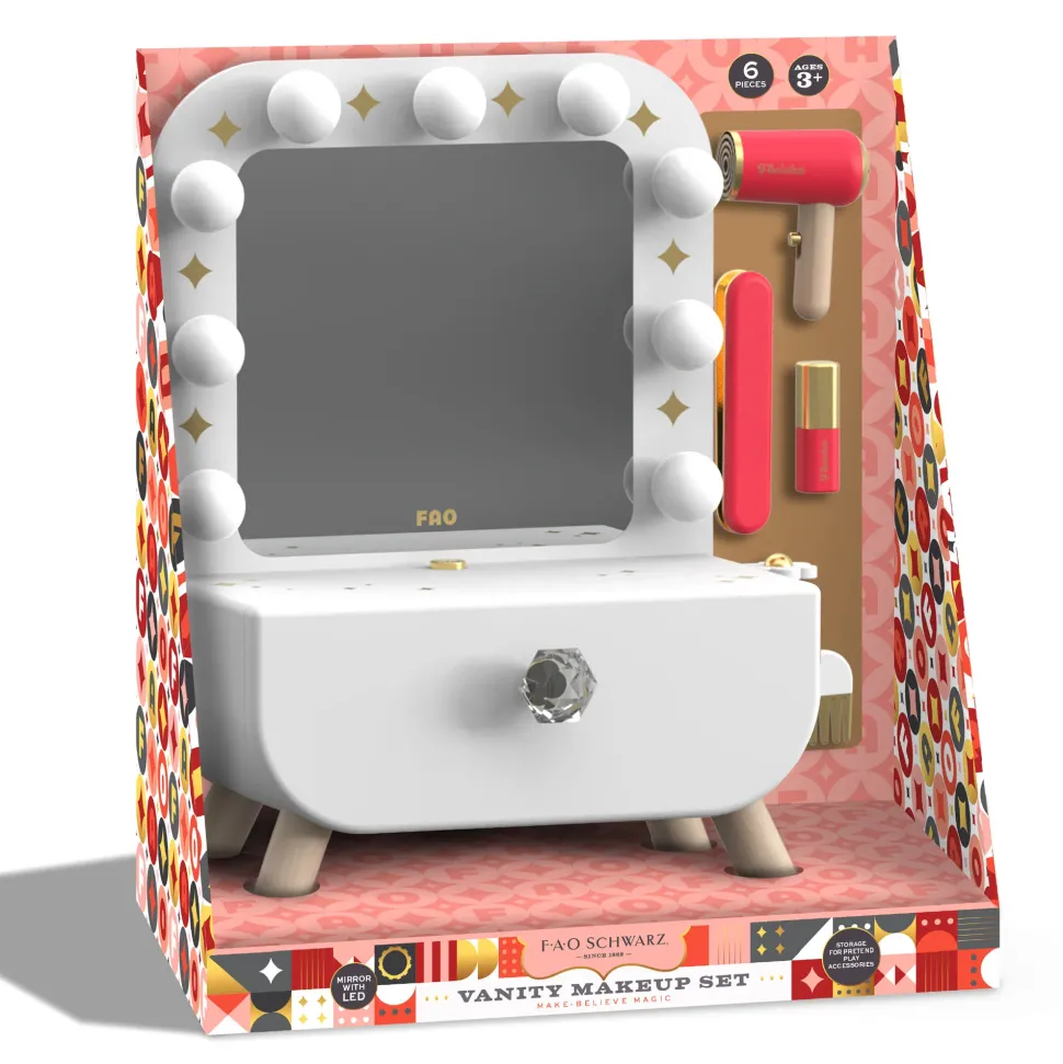 Set Trucco Vanity Make-Believe Magic Mirror