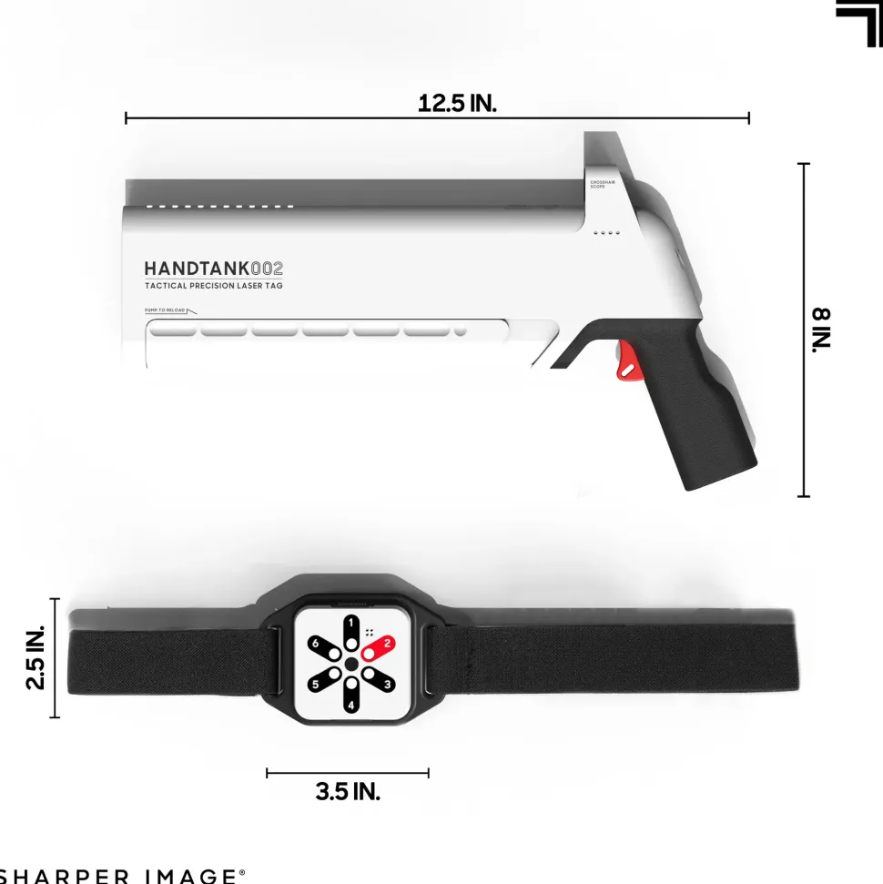 Sharper Image Fucili Laser Tag Blast Pack Sharper Image