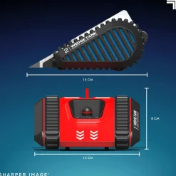 Sharper Image Pack Con Due Carri Armati Radiocomandati Battle Track