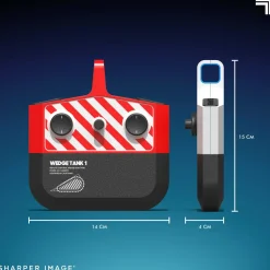 Sharper Image Pack Con Due Carri Armati Radiocomandati Battle Track