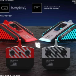 Sharper Image Pack Con Due Carri Armati Radiocomandati Battle Track