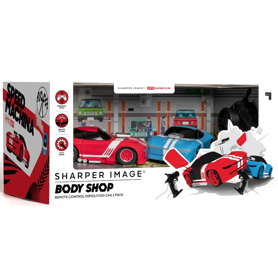 Sharper Image Set 2 Auto Telecomandate Demolition