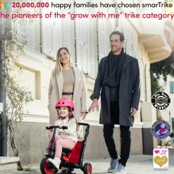 Smartrike Str3 Folding 6 In 1 Rosa