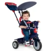 Smartrike Vanilla 4 In 1 Triciclo Per Bambini Dai 15 Mesi Con Maniglione Direzionale Touch Steering E Equipaggiamento Di Sicurezza Blu Navy