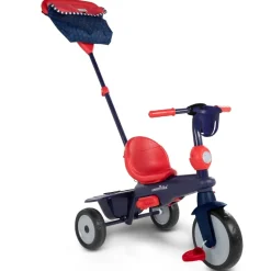 Smartrike Vanilla 4 In 1 Triciclo Per Bambini Dai 15 Mesi Con Maniglione Direzionale Touch Steering E Equipaggiamento Di Sicurezza Blu Navy