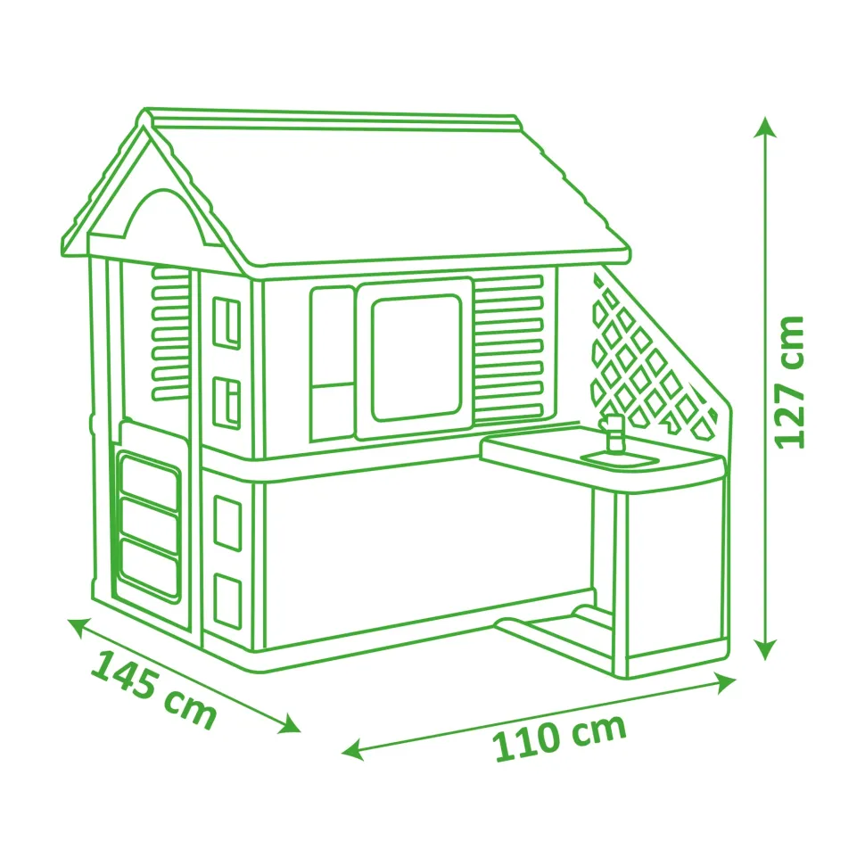 Smoby Casa Natura E Cucina