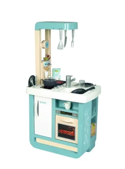 Smoby Cucina Giocattolo Bon Appetit Con 23 Accessori, Altezza Piano Di Lavoro Cm 48,5