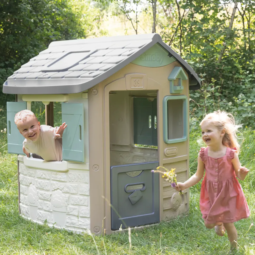 Smoby Green Casetta Jura Lodge Con Materiali Riciclato