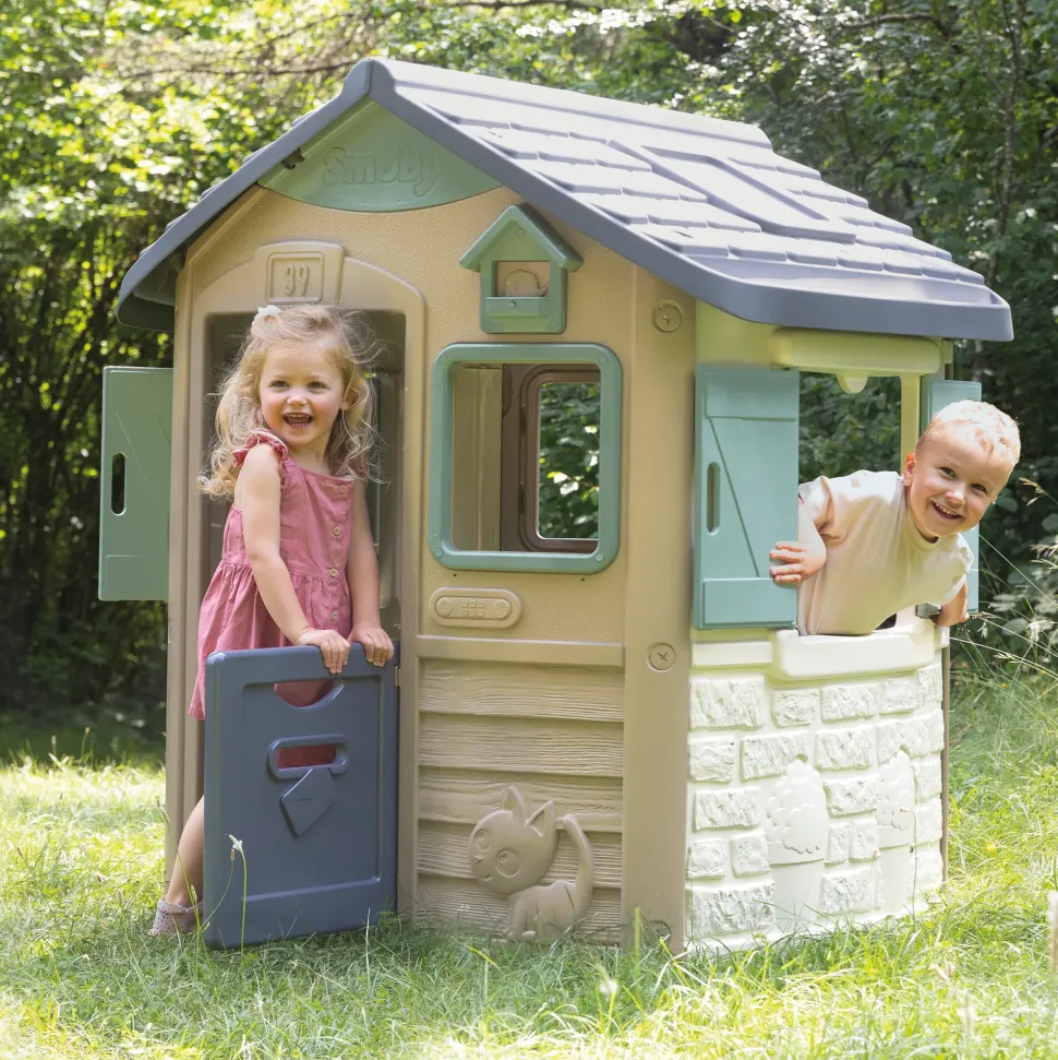 Smoby Green Casetta Jura Lodge Con Materiali Riciclato