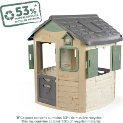 Smoby Green Casetta Jura Lodge Con Materiali Riciclato