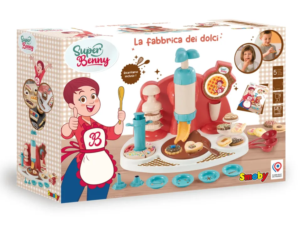 Smoby La Fabbrica Dei Biscotti Di Superbenny Con Tanti Accessori