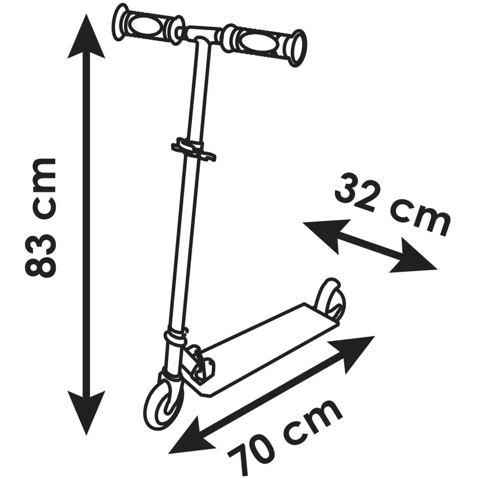 Smoby Monopattino 2 Ruote Di Gabby'S Dollhouse Con Manubrio Regolabile