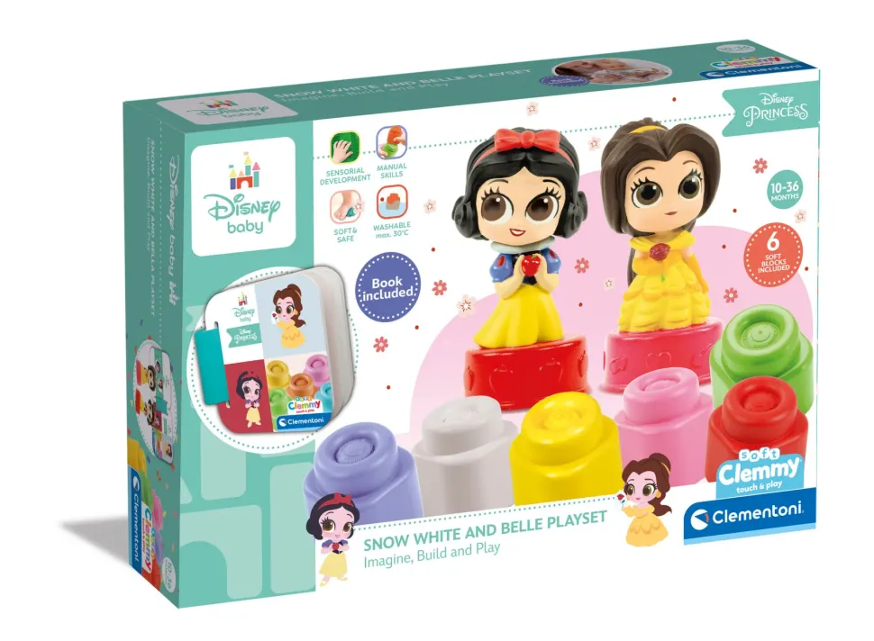 Soft Clemmy Disney Princess Book