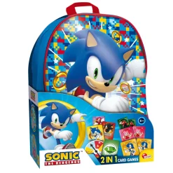 Sonic 2 In 1 Card Games In A Backpack