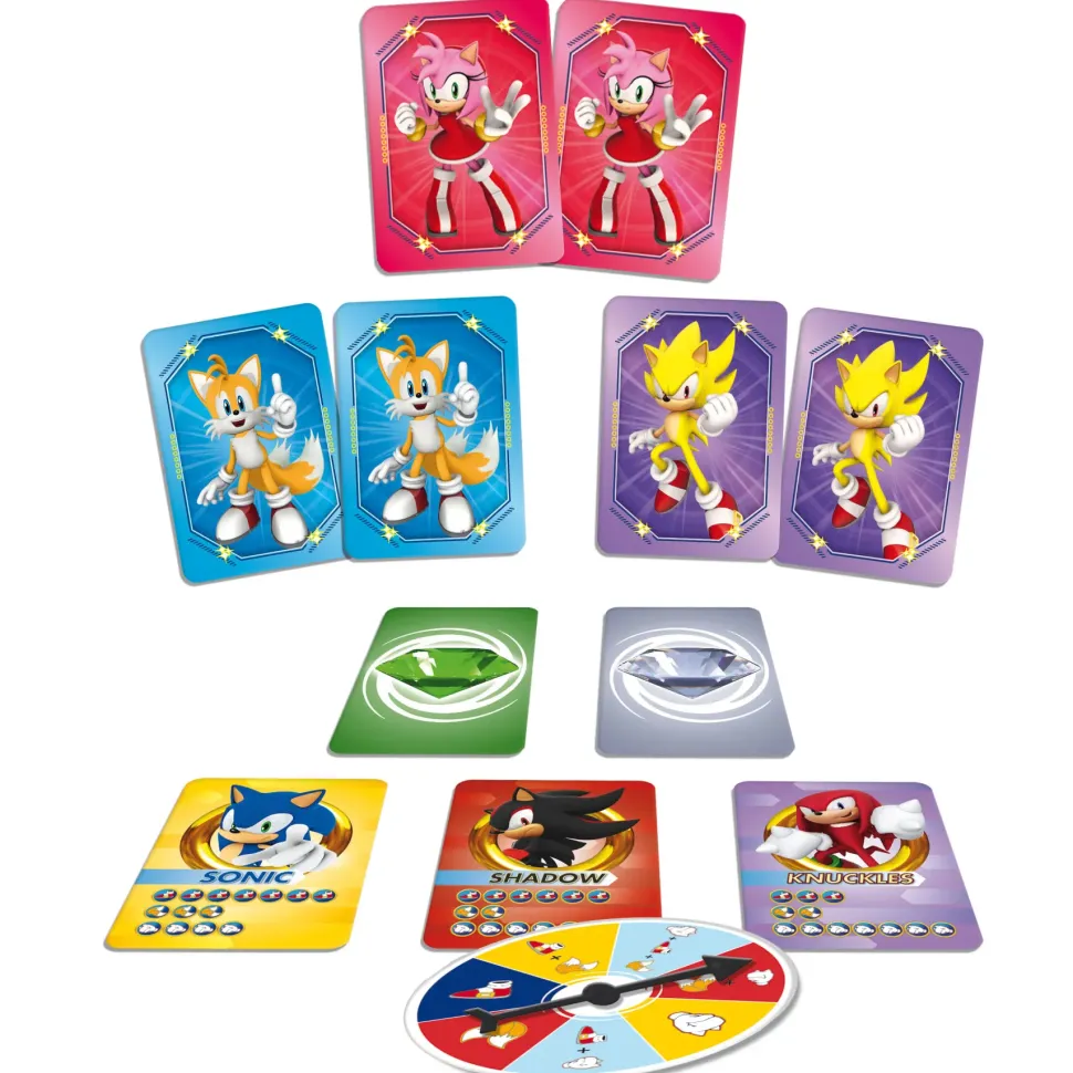 Sonic 2 In 1 Card Games In A Backpack
