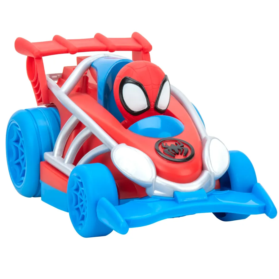 Spidey Veicolo Con Retrocarica Da 15 Cm Con Personaggio Non Removibile