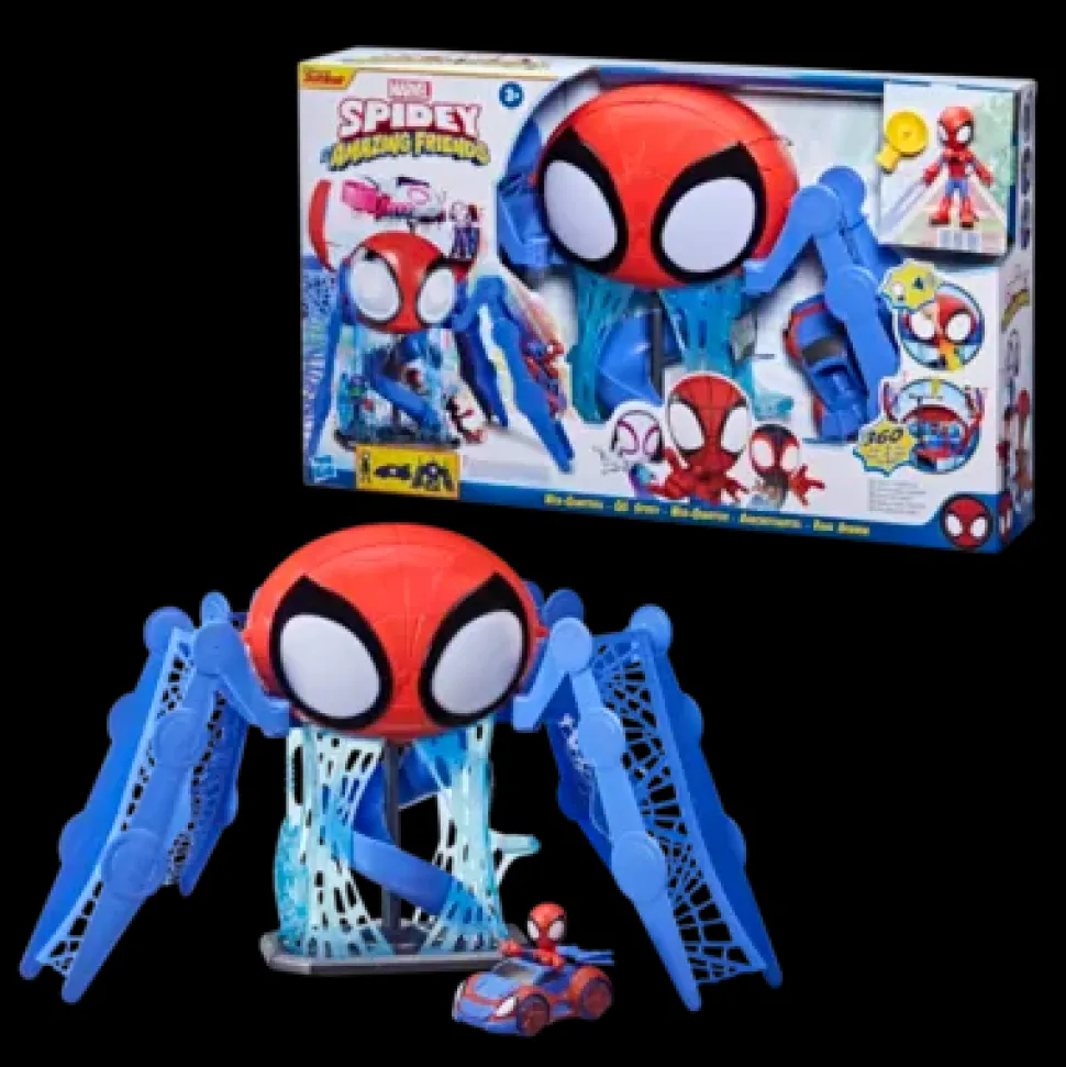 Spidey Webquarters Playset