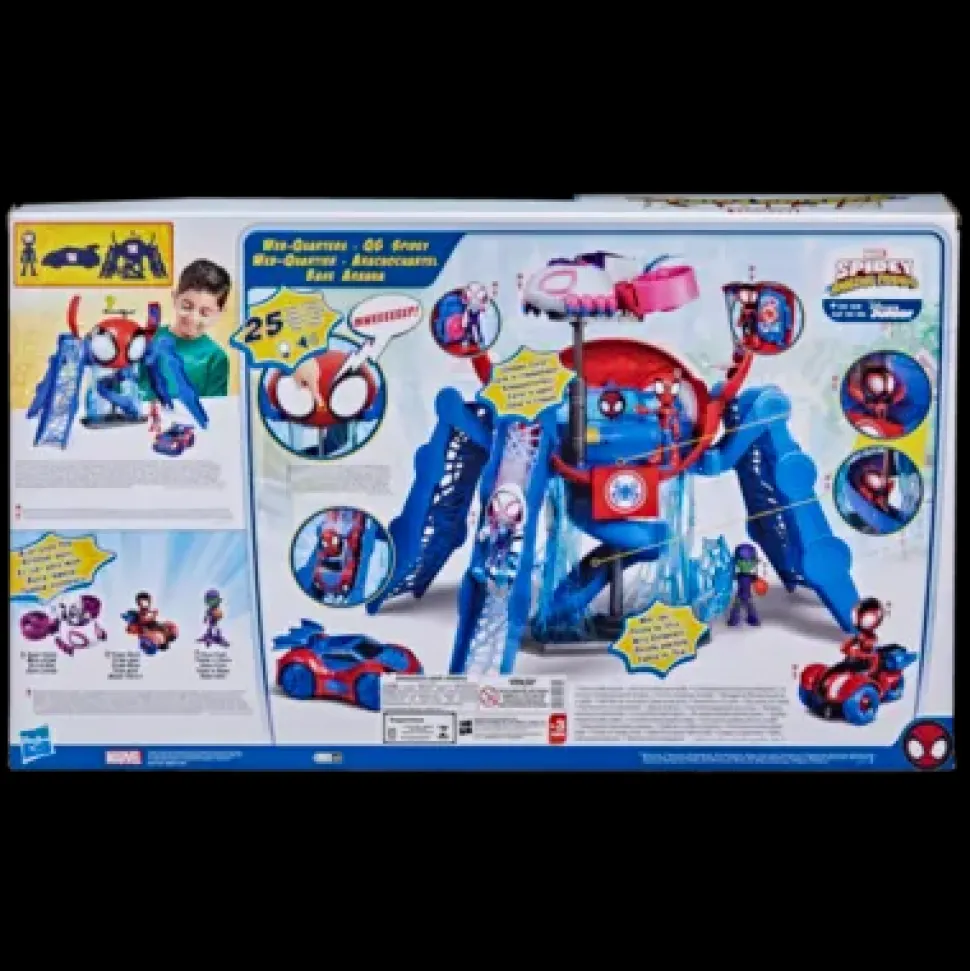 Spidey Webquarters Playset