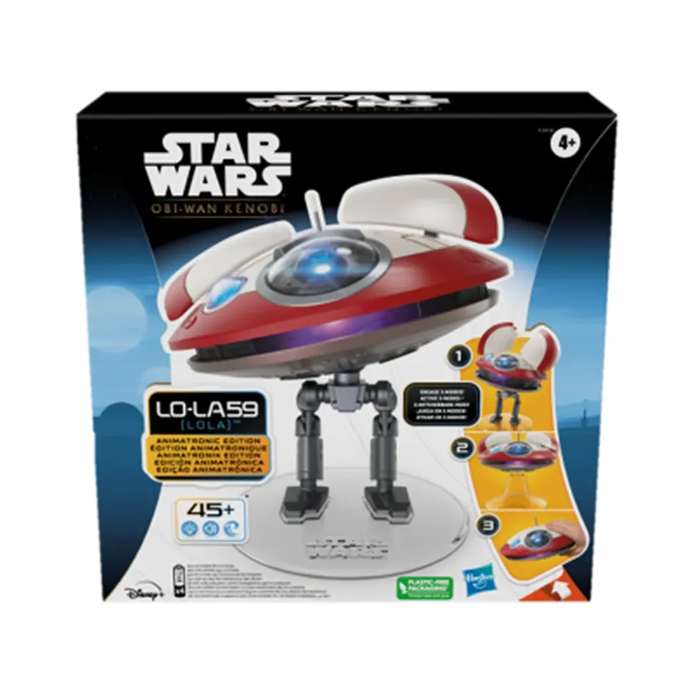 Star Wars, L0-La59 (Lola) Animatronic Edition, Droide Elettronico Ispirato Alla Serie "Obi-Wan Kenobi"