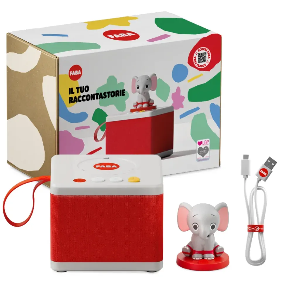 Starter Set Faba Ele Elefan Bianco