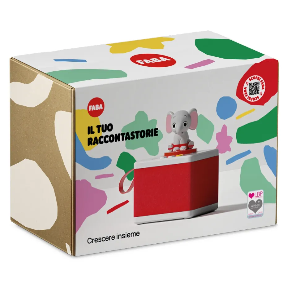 Starter Set Faba Ele Elefan Bianco