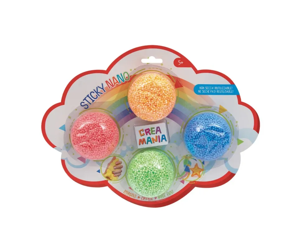 Sticky Nano Sfere Da Modellare 4Pcs