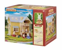 Sylvanian Families Case Personaggi Collezzionabili Cottage Blu Gift Set
