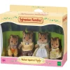 Sylvanian Families Famiglia Scoiattoli Nocciola