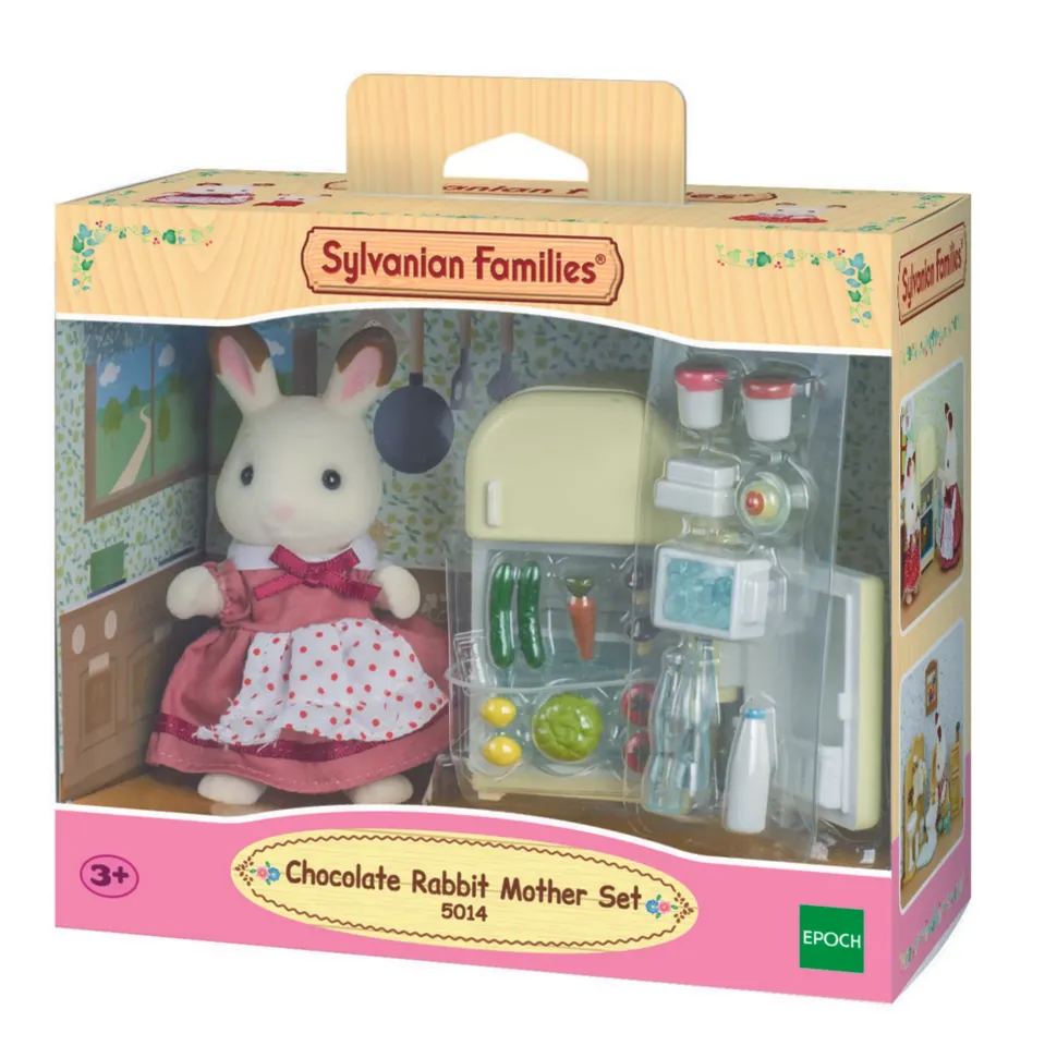 Sylvanian Families Mamma Coniglio Cioccolato E Frigo