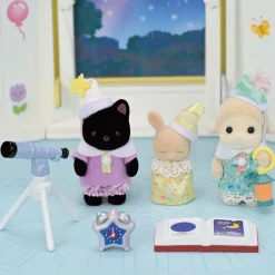 Sylvanian Families Personaggi Collezionabili Amici Dell'Asilo Trio Pigiama Party
