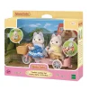 Sylvanian Families Tandem Con Sorella E Fratello Husky