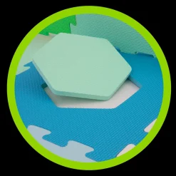 Tappeto Puzzle Con Forme Geometriche