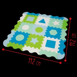 Tappeto Puzzle Con Forme Geometriche