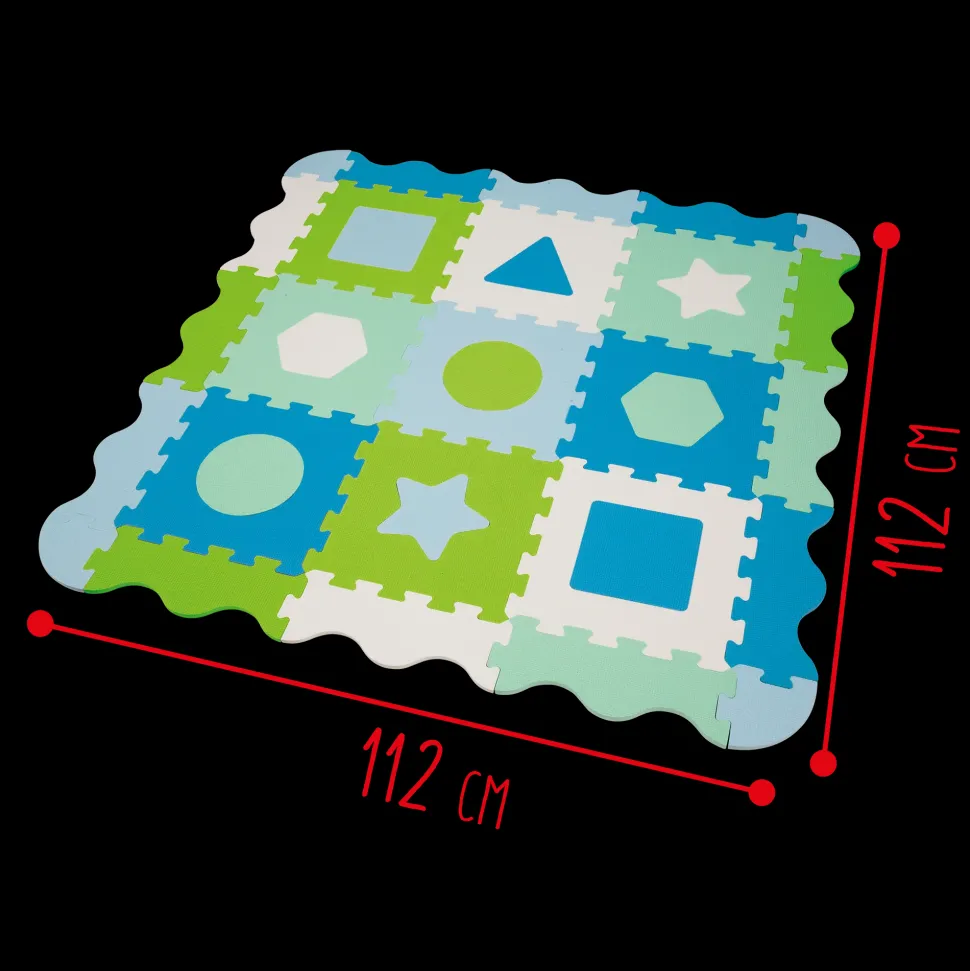 Tappeto Puzzle Con Forme Geometriche