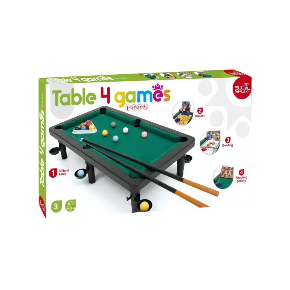 Tavolino 4 Giochi