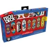 Tech Deck, Confezione Da 8 Fingerboard Del 25° Anniversario, Mini Skateboard Da Collezione, Giocattoli Per Bambini Da 6 Anni In Su