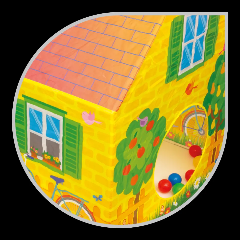 Tenda Casetta Con Giardino