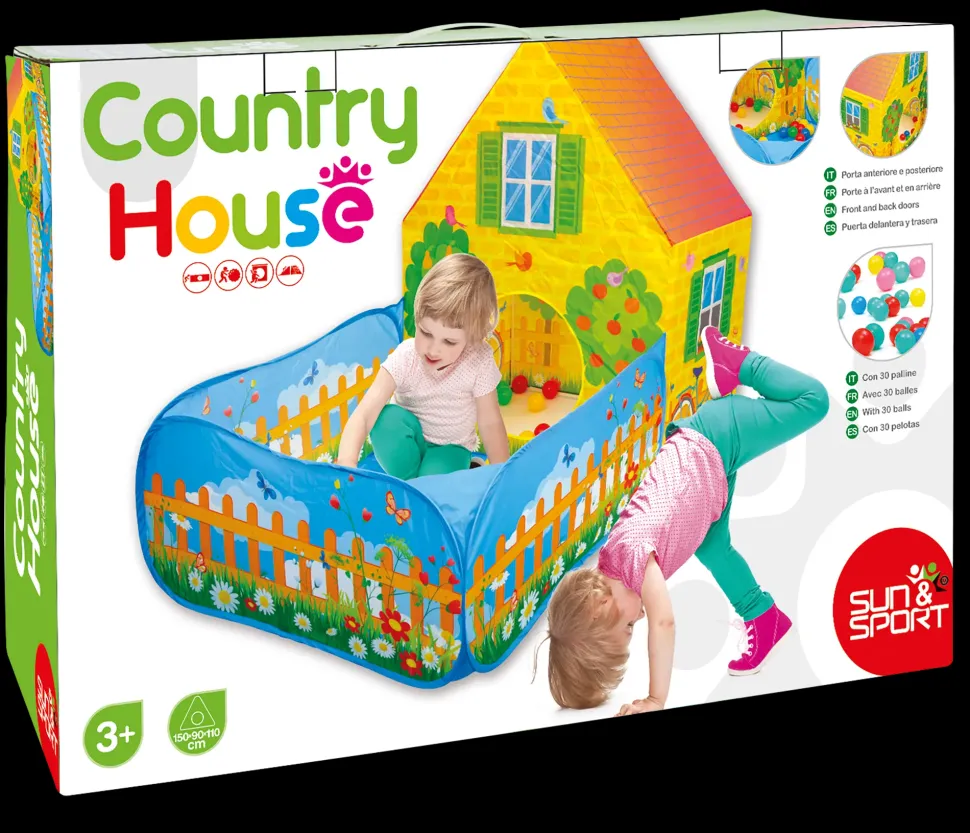 Tenda Casetta Con Giardino