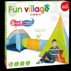 Tenda Villaggio Indiano 3 In 1