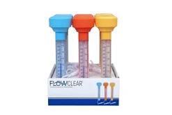 Termometro Galleggiante Con Cordicella 3 Colori Display 12 Pezzi Assortiti