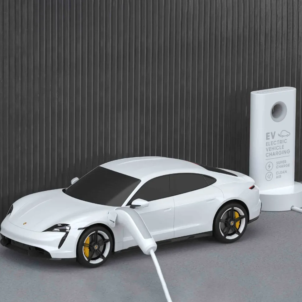 Toy Rc Porsche Taycan Turbo S 1:20