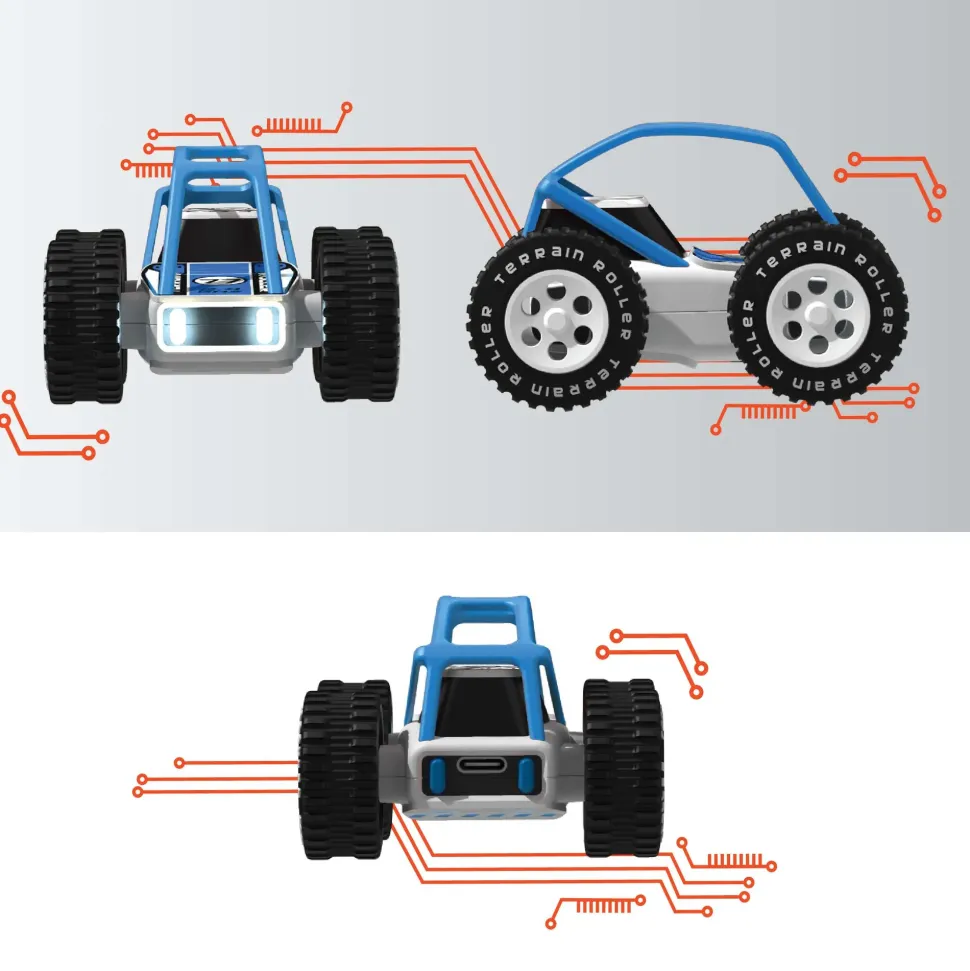 Toy Rc Xtreme Roll Cage Rechargeable